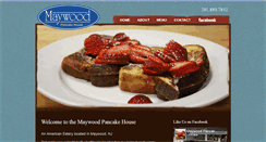 Desktop Screenshot of maywoodpancakehouse.com